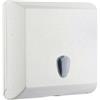MAR PLAST Dispenser asciugamani Woodplastic - piegati a V e Z - 30 x 13,6 x 29 cm - 500 fogli - bianco - Mar Plast (unità vendita 1 pz.)