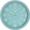 CEP Orologio da parete Riviera Orion 820 Ri - diametro 30 cm - blu menta - Cep (unità vendita 1 pz.)