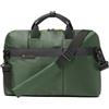 IN TEMPO Borsa Office Bag Job slim - 43 x 33 x 10 cm - tessuto tecnico - verde - In Tempo (unità vendita 1 pz.)