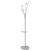ALBA Appendiabiti - con portaombrelli - 5 posti - 187 cm - bianco - Alba (unità vendita 1 pz.)