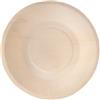 Signor Bio Piatto piano monouso - rotondo - diametro 21,5 cm - legno - colore naturale - Signor Bio - conf. 50 pezzi (unità vendita 1 pz.)