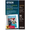 Epson - Premium Semi-Gloss Photo Paper - 10 x 15 cm - 50 Fogli - C13S041765 (unità vendita 1 pz.)