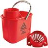 PerfettoFactory Secchio Polar - con strizzatore - 15 L - rosso - 30 x 27 x 37 cm - PerfettoFactory (unità vendita 1 pz.)