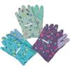 Verdemax Guanti da giardino bambino - con palmo puntinato - taglia S - PVC - fantasie assortite - Verdemax (unità vendita 1 pz.)