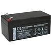 Q-BATTERIES UALITY Q-Batteries 12LS-3.4 AGM Batteria 12V 3,4Ah senza manutenzione