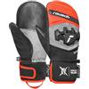 Reusch Worldcup Warrior R-TEX XT Junior - Guanti da corsa caldi per bambini e ragazzi, impermeabili, antivento e traspiranti, con protezione per le caviglie, imbottitura per dita e palmo in pelle di