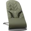 BabyBjörn Sdraietta Bliss, Tessuto, Trapunto a petalo, Verde scuro