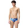 Speedo Costume da bagno da uomo, 8 cm, digitale, colore: blu, taglia UK 30, Blu/rosa., 46