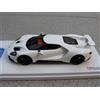 TrueScale Miniatures 2016 Ford GT Frozen White Bianco Race Mode Auto Americano TSM Modellino 1:43