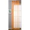Gardinenbox Tenda Trasparente con Occhielli Uni, 225 x 140 cm (Altezza x Larghezza), Colore Arancione Stores 20332-cn