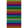 Miracle Home. Telo mare cotone egiziano Arco Iris, 80% cotone, 20% poliestere. 90 X 165 12803