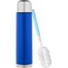 GRÄWE Pallone thermos, acciaio inox, 1 litro isolato sottovuoto con tappo a vite e bicchiere, a prova di perdite, blu
