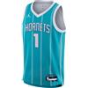 NIKE JORDAN BOYS ICON SWINGMAN JERSEY HORNETS LAMELO Canotta Basket Ragazzo