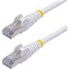StarTech.com Cavo Ethernet CAT8 bianco da 3m, Snagless RJ45, 25G/40G, 2000MHz, 100W PoE++, Cavo lan S/FTP LSZH, 26AWG rame puro