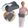 Vivo Technologies Borsa dell'acqua calda elettrica ricaricabile con cintura morbida e borsa per guanti calda, scaldino elettrico indossabile per letto caldo massaggio mani cuscino termico per mal di schiena stomaco
