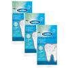 DenTek Sensitive Clean - 3 x 40 bastoncini di filo interdentale per gengive sensibili, denti stretti, pulizia dei denti interdentali, gusto menta, fluoride, stuzzicadenti