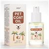 UNEK olio districante naturale concentrato per cani e gatti - anti-nodi, nutriente e lucidante, con olio di cocco e jojoba, balsamo leave-in, 30 ml