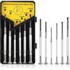 Einaus Set di mini cacciaviti 6 pezzi, piccolo kit di cacciaviti di precisione con 6 diverse dimensioni Flathead e Phillips cacciavite per orologio, elettronica, gioielli, giocattoli, riparazione occhiali