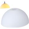 HOLIDYOYO Paralume in Plastica Moderno Forma per Lampade Sospensione Ventilatori Soffitto e Applique Sostituzione Versatile per Paralumi Lampade da Tavolo e Soffitto