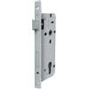 Yale Serratura per porte in legno Y52X00450S2 nickel satinato, bordi quadri, entrata 45 mm
