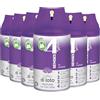 AIR FLOR 4 YOUR SENSES | Profumatore per Ambienti Modalità Doppia, Fiori di Loto, Formula Dry 24h, 6 x 250 ml