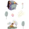 Komar Disney Wish - Adesivo da parete, motivo Magic in every Wish, dimensioni 50 x 70 cm, colore: Rosa