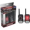 Lexibook, Missione Spia, Talkie-Walkies 200m, Gioco di Comunicazione per Bambini, 2 canali di Comunicazione, Clip Cintura, Nero/Rosso, TW12SPY
