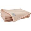 LANEROSSI Coperta Matrimoniale Art. CAROLA doubleface - misura cm 210x250 in 100% pura lana vergine peso 380gr INVERNALE (ROSA)