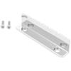LT Easiyl Capotasto Scanalato In Metallo Per Chitarra A 6 Corde Compatibile Con Chitarra Lap Steel Compatibile Con Chitarra Acustica Argento