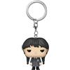 Funko Pop! Keychain: Wednesday Addams - Wednesday Addams - Mini Figura in Vinile da Collezione Novità Portachiavi - Riempitivi per Calze - Idea Regalo - Merchandising Ufficiale - TV Fans