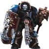 TOYVERSE JOYTOY 1/18 Figura d'azione Warhammer 40,000, Ultramarines Chaplain in Terminator Armour, Articolazioni mobili Modello di Personaggio, 15 anni e più