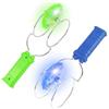 ABOHU 2 Pezzi Ruota Giroscopica Lampeggiante, Giocattolo Magnetico Luminoso per Bambini, Regali Magici di Twirler della Rotaia della Ruota del Giroscopio Portatile Lampeggiante per Ragazzi Ragazze