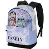 Disney Lilo e Stitch Couple-Zaino HS FAN 2.2, Lilla, 31 x 44 cm, Capacità 24 L