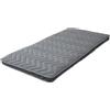 EMOOR Materasso Futon Giapponese Imbottito GOMA 100 x 200 cm Misto Lana Grigio Scuro, Tassello Pieghevole Elastici Removibili Dormire a Terra Letto Ospiti Tatami