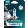 Philips X-tremeVision Pro150 H4 lampadina fari auto +150%, blister singolo