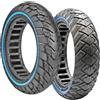 myBESTscooter - Pneumatici completi da 10 pollici 60/65-6.9 60/70-6.5 per Segway Ninebot G30 Max G2 G65 cerchioni in gomma per scooter elettrici