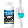 WEILAOK Test Guarnizione Testata, Tester di Guarnizione a Testa Cilindrica CO2 - Diagnosi Rapida e Affidabile per 50 Test, Kit Universale Rilevatore di Perdite CO₂ per Auto e Moto