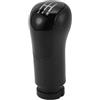 TUCKBOLD Pomello del Cambio Manuale a 5 Velocità per Ford Fiesta MK6 | Leva del Cambio Frontale per Cambio Automatico per Ford Fiesta MK6 in Plastica Nera 1 Pezzo