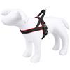 Flamingo Pettorina Migliori Buddy Urano Rosso Regolabile Nylon Cane Con