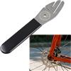 NineSSJLY Strumento Centerlock in Acciaio Inox 304 - Chiave Regolazione Freno a Disco 3 scanalature (15/18/42 mm) - Compatibile Shimano - avvolgitore pistone Freno MTB/Bici da Strada