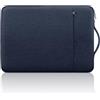 JOOEER 13 Pollici Custodia Laptop Borsa Portatile Compatibile per 13,3 Pollici MacBook Air/Pro Laptop, Custodia impermeabile per Computer in Poliestere con Tasche Maniglia, Blu Navy