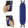 HoYiXi Universal Soft Hand Strap per 6-7 pollici eReader Compatible Kobo/PocketBook/Tolino/Sony/Paperwhite/Nook eReader,per 6, 6.8, 7 E-Reader,con Cinturino da polso sicuro per Tablet,Blu