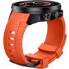 NotoCity Compatibile Cinturino Suunto 9 di Orologio in Silicone Morbido per Suunto 9 GPS Baro Cinturino di Ricambio (Arancione