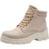 Tamaris Damen Lace Boot Flat 1-25913-45, Stivaletto Donna, Nero, 41 EU