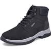 Rieker Uomo 30241 Stivali Stringati, Nero, 45 EU, Nero, 45 EU