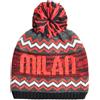 ACM 1899 Cappello Ponpon Jacquard 60% PC 40% PL Prodotto Ufficiale MILAN 143630