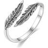 EUDORA Harmony Ball Anelli di Serpente per Donne da Donna, 925 Sterline Argento Sterling Serpente Anello di Serpente Anelli Anelli per Animali Regali