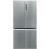 Haier, Cube 90 Serie 5, HCR5919ENMM, Frigorifero libera installazione, 4 porte, 643 Litri, 39 dB, Total No Frost, MyZone, Silver, AxLxP 190,5x90,8x74,8 cm [Classe di efficienza energetica E]