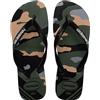 Havaianas Top Camu, Infradito Uomo, Green Olive Black, 37/38 EU