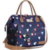 Lekespring Borsa Termica Porta Pranzo 16 Litri | Borsa Frigo Grande per Donna e Uomo,Ampia Aperta Impermeabile Borsetta Termica con Fodera Isolante,Lunch Bag per Ufficio Scuola Picnic Viaggio